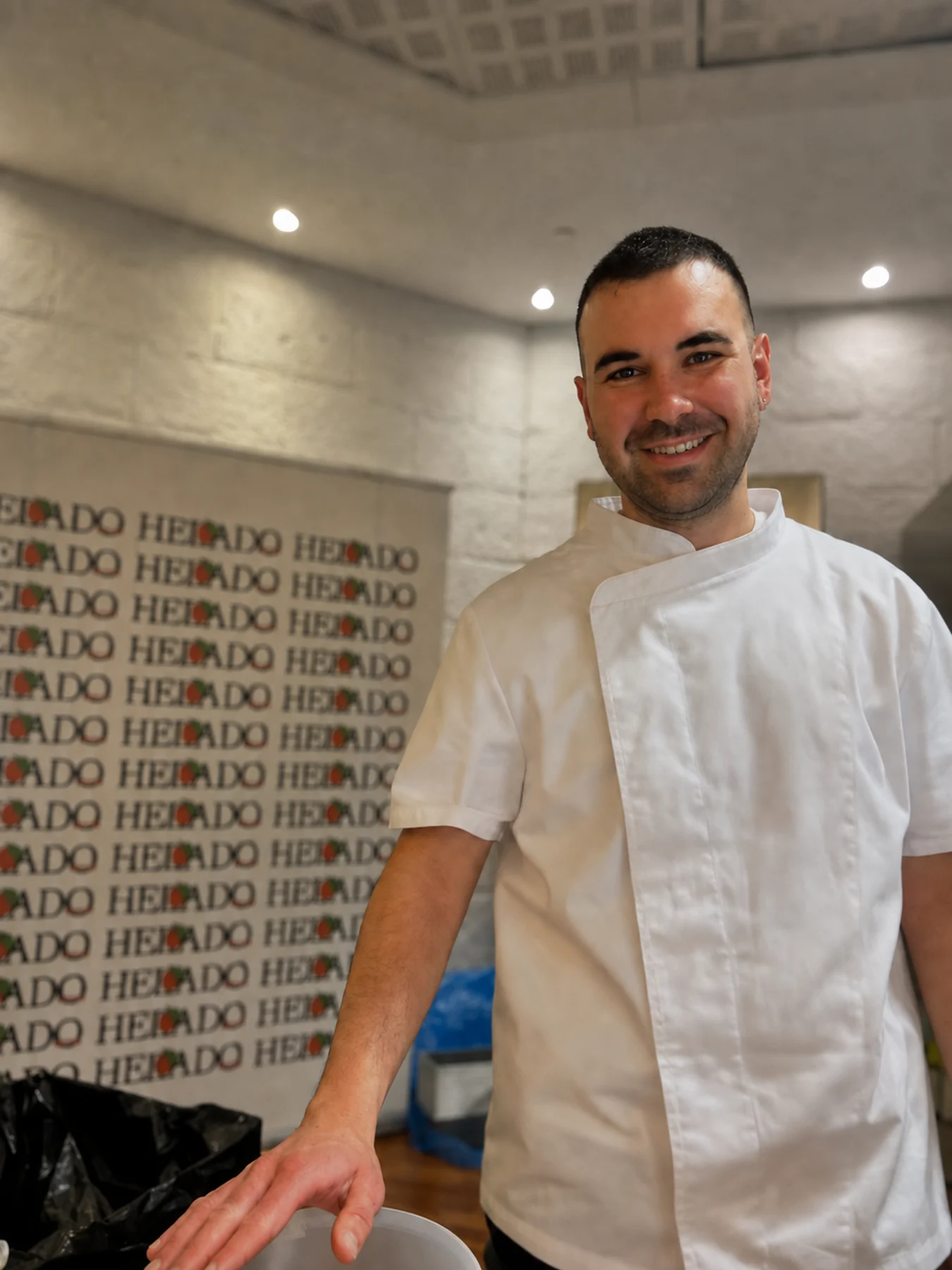 Pablo, maestro heladero y creador de los helados de Heladería Eloy