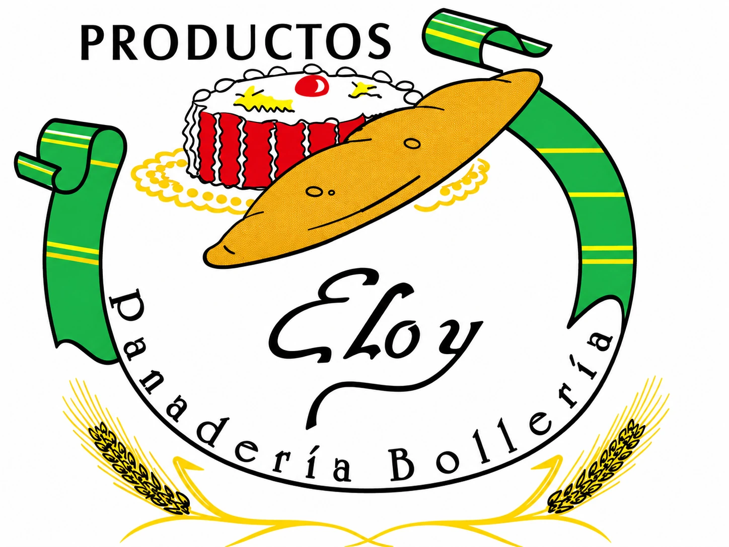 Logotipo histórico de Productos Eloy Panadería Bollería